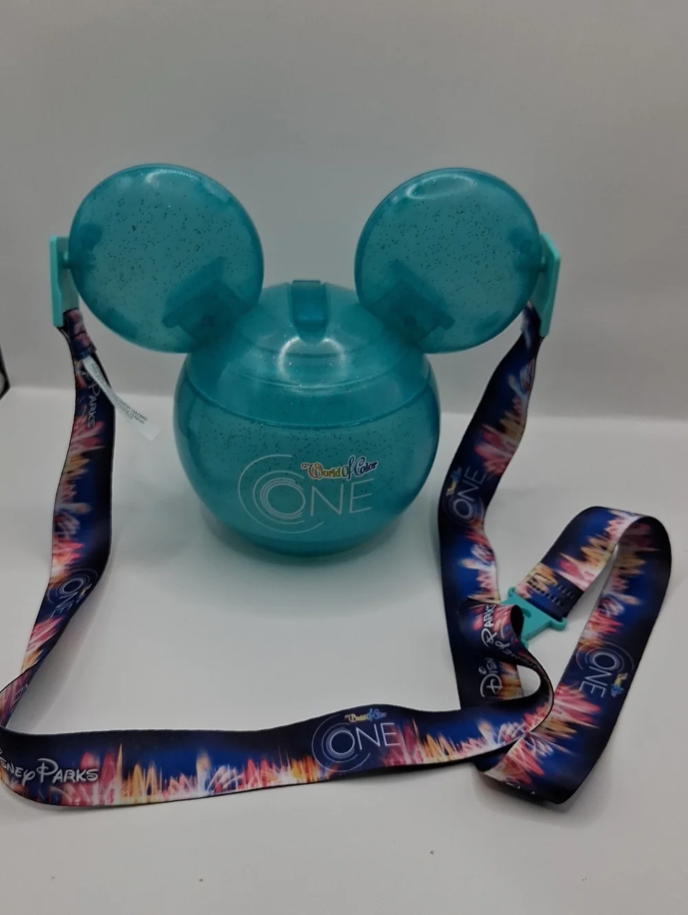 Disney Parks World of Color ONE Mickey Mouse Light-Up Sipper Cup with Lanyard
